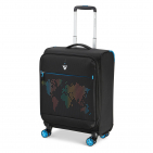 Маленький сверхлегкий чемодан с расширением, ручная кладь Roncato Lite PRINT 417260/01