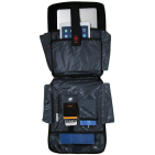 Маленька валіза з знімним рюкзаком для ноутбуку та розширенням Roncato Double 5147/0101